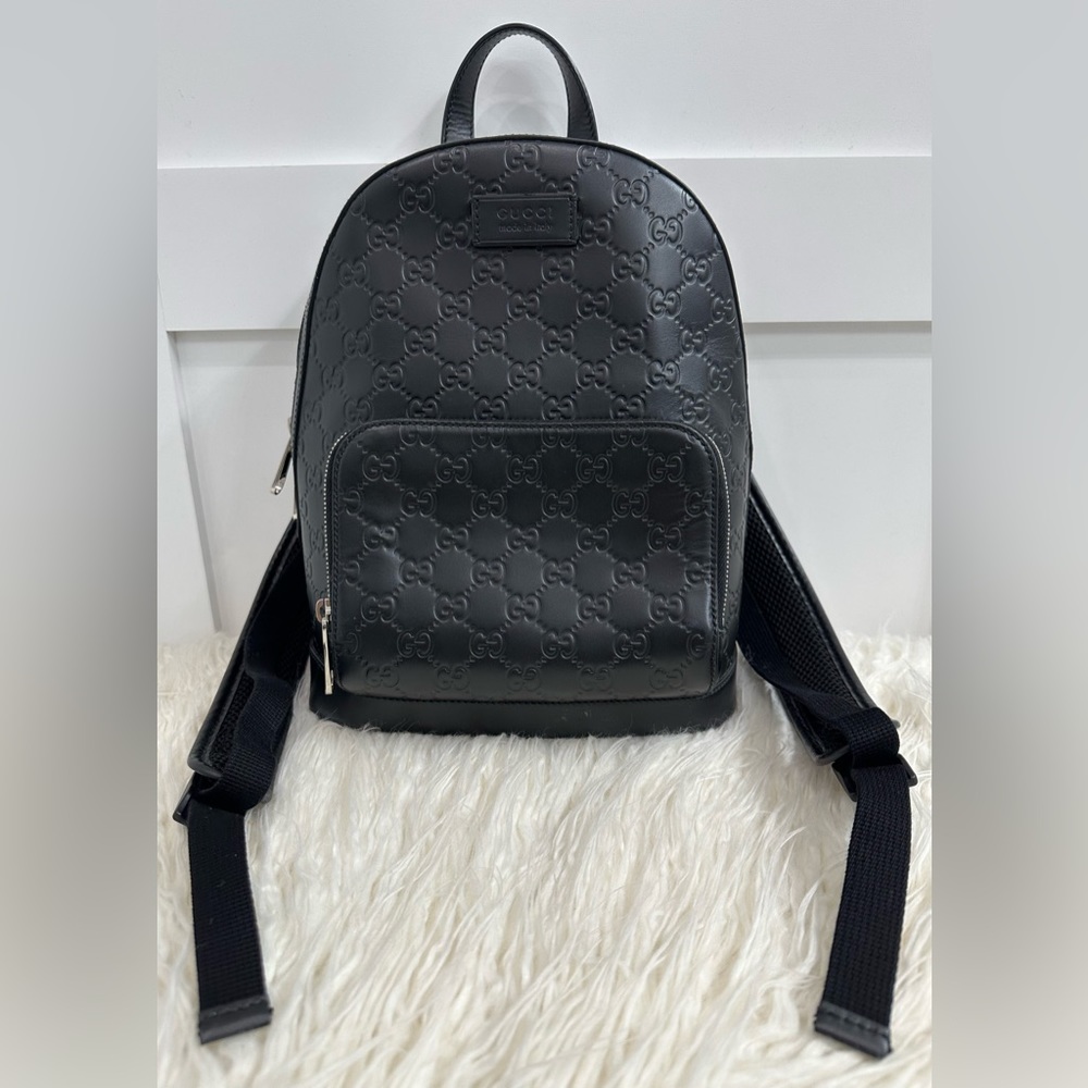 Gucci Guccissima Leather Backpack